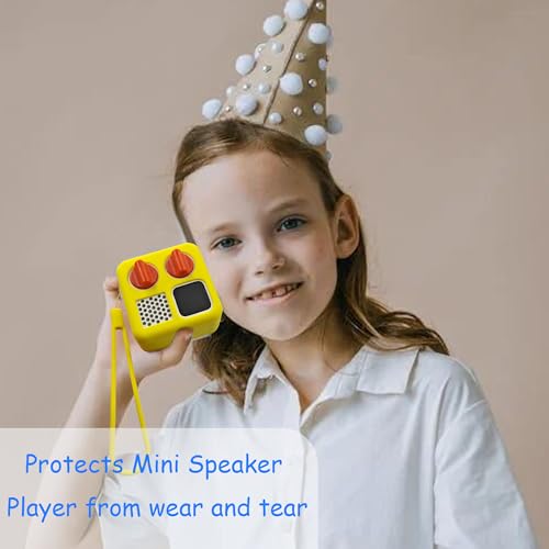 Silicone Case for Yoto Mini Player (Yellow) - color: Yellow