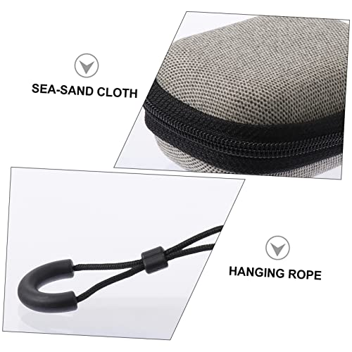 NUOBESTY 1Pc Durable Zipper Bag for Earphones Cables Multipurpose Storage Case with Lightweight Design for Organizing Headphones and Accessories Travel Friendly Pouch