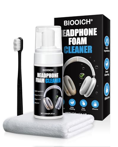 for Apple AirPods Max Headband Cleaner Kit - Restore Headband & Earcups with Deep Clean Foam, Soft Brush for Mesh Fabric, Removes Stains & Odors (4.1 Oz)
