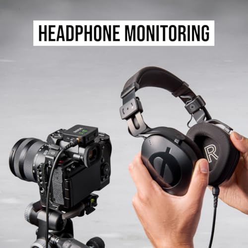 RØDE Wireless GO III (Gen 3) – Compact Wireless Mic – Pristine Audio, 32-bit Float Recording, Automatic Level Control, for Phones, Cameras and Computers (Black) | 32-bit Float Recording, Automatic Level Control, for Phones, Cameras and Computers (Black) -