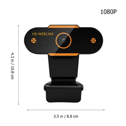 KALLORY 1080P HD USB Webcam with Microphone Computer Camera for PC Desktop | Laptop, Plug and Play Web Camera for Video Calling, Live Streaming, Gaming, Online Meetings and Work From Home