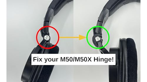 2X Audio Technica ATH-M50 / ATH-M50x / M50x / M50 Hinge Repair Fix Kit, Headphone Accessories, Repair Parts