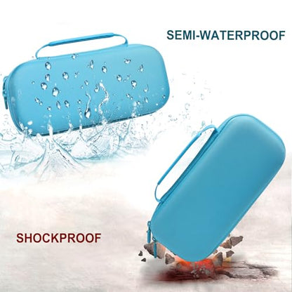 L LTGEM Speaker Case Compatible with JLab JBuds Party Portable Bluetooth Speaker, Office Travel Carrying Storage Bag - Cyan(Case Only) - color: Cyan