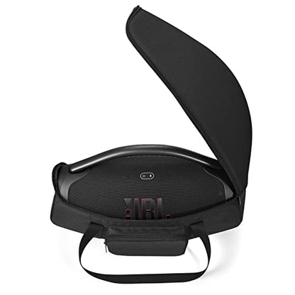 Carry Case for JBL Boombox 3/3 Wi-Fi/2, Travel Bag with Shoulder Strap | Carry case for JBL Boombox 3/3 Wi-Fi/2. Thick padding for drops & bumps. Dual handles & shoulder strap. Side pocket.
