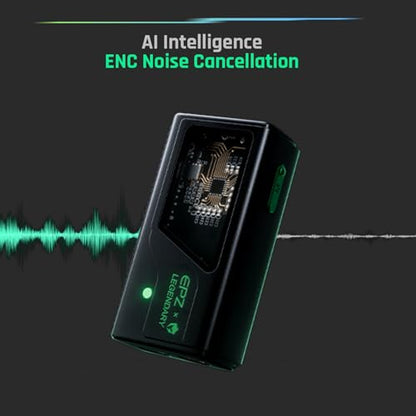 EPZ TS01 External USB-C Gaming Sound Enhancement Card Hi-Fi Grade DAC Chip Virtual 7.1 Surround Adaptive Dual 3.5mm Ports Built-in EQ Visualisation Compatible with PC Laptop PS5, PS4, Xbox, SWITCH2 - color: Black