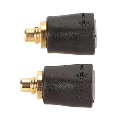 MMCX Cable Adapter Replacement for IE300 IE600 IE900 and N30 N40 N5005, MMCX to 0.78mm Female Connector Cable for HiFi Earphones with Durable One - Piece Des (Black) - color: Black
