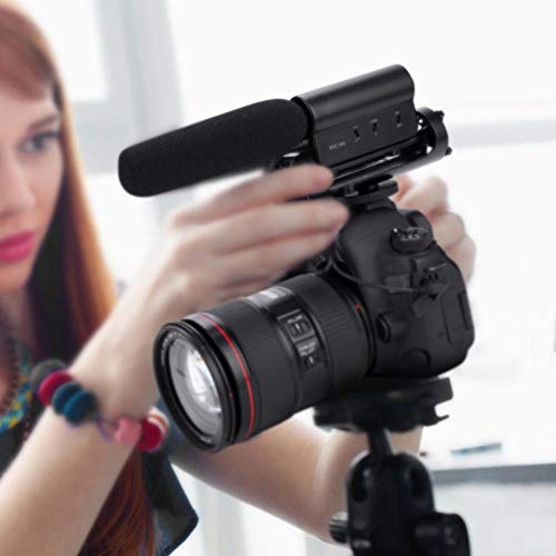 TAKSTAR SGC-598 Interview Microphone for Nikon/Canon Camera/DV Camcorder