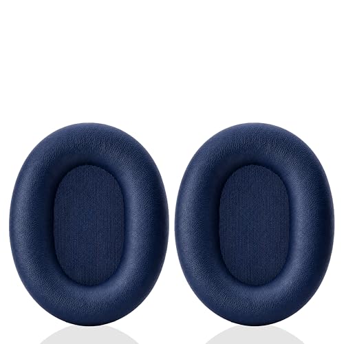 Replacement Ear Pads for Sony WH-XB900N/WH-CH710N/WH-CH720N/WH-RF400/MDR-RF895RK Headphones, Extra Thick Ear Cushions with Protein Leather＆Memory Foam - color: Blue