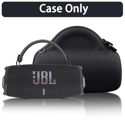 Aenllosi Hard Case for JBL Charge 6 Speaker, Black | EVA case construction, Water-resistant design, Dust-resistant design, Protective case only - color: Black