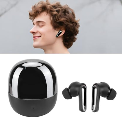 Wireless Gaming Earbuds, Low Latency 2.4GHz Bluetooth 5.4 Dual Mode with ENC Microphone and USB C Dongle, for PC VR Gaming Phone Tablet Laptop (Black) - color: Black