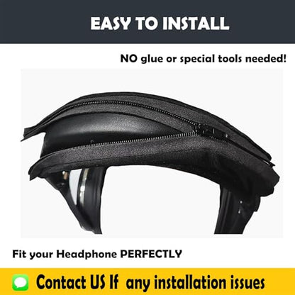 HMD280 Headband Cushion Replacement for Sennheiser HMD280 HMD281 /HD280 HD280-Pro Headphones Ear Cushions with Durable Fabric