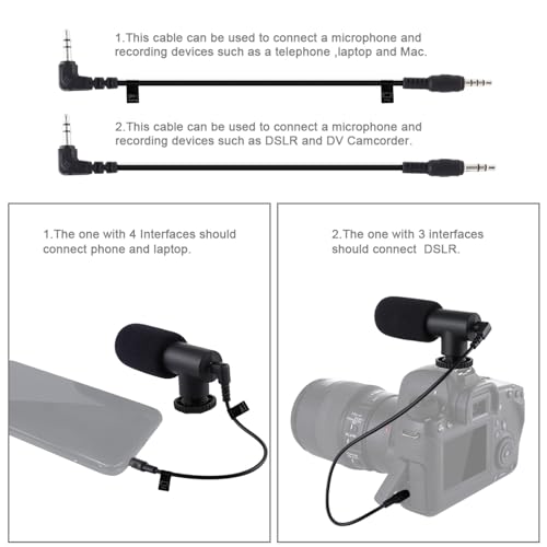 PULUZ U/C Shape Portable Handheld Bracket Stabilizer Kits Handle Grip + LED Studio Light + Video Microphone Kit with Cold Shoe Tripod Head for All SLR Cameras and Home DV Camera Smartphones - style: stabilizer kits 4