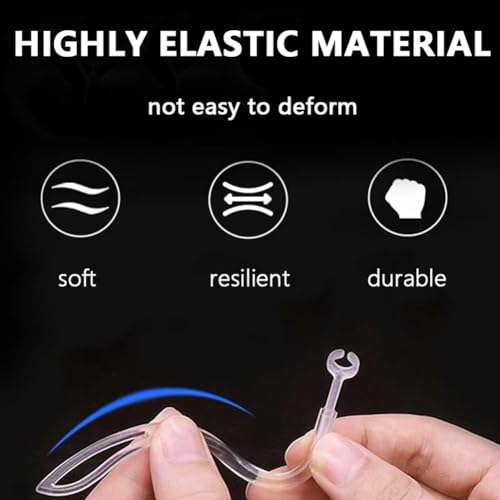 YINVA 2 Pairs Ear Hooks Compatible with AirPods 3rd Generation [Multi-Dimensional Adjustable] Accessories Compatible with AirPods Transparent 2 Pairs 0 - color: Transparent * 2 Pairs