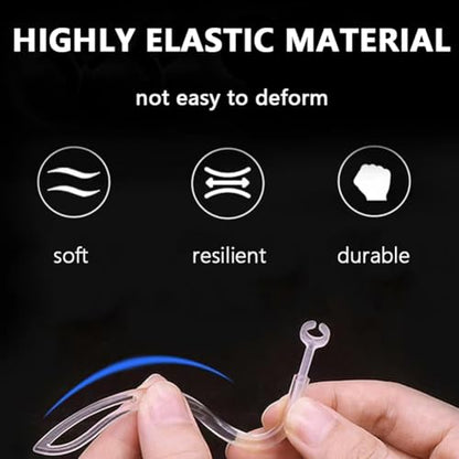 YINVA 2 Pairs Ear Hooks Compatible with AirPods 3rd Generation [Multi-Dimensional Adjustable] Accessories Compatible with AirPods Transparent 2 Pairs 0 - color: Transparent * 2 Pairs