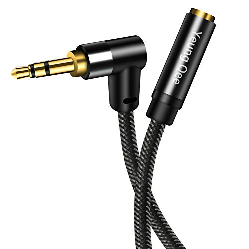 3.5mm Male to Female Extension Stereo Audio Cable 10ft, Audio Extension Cable, AUX Headphone Extension Cable Stereo Jack Cord for Phones, Headphones, Speakers, Tablets, PCs and More（10 ft/3M） - size: 10ft