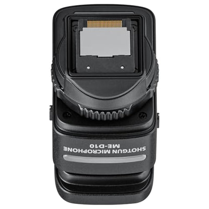 Nikon ME-D10 Shotgun Microphone for ZR Digital Accessory Shoe | Multi-Pattern Pickups and 32-bit Float Audio Recording, Professional-quality audio, Style, Two modes