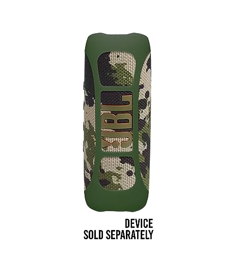 Silicone Cover Skin Compatible with Flip 6 Portable Bluetooth Speaker by Alltravel, Portable Full Protection Solution, Customized Skin with Color and Shape Matching (Green) - color: Green