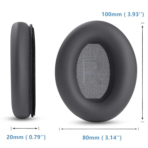 QC35 QC45 Ear Pads Headband Replacement Cushions for Bose QuietComfort 45 (QC45) QC35 QC35ii QuietComfort SE/New Quiet Comfort Wireless Headset Earpads Kit