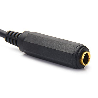 15FT 1/4 Inch Male to Female Stereo Extension Cable Gold Plated Quarter inch Headphone Extension Cable Cord - size: 15 Feet