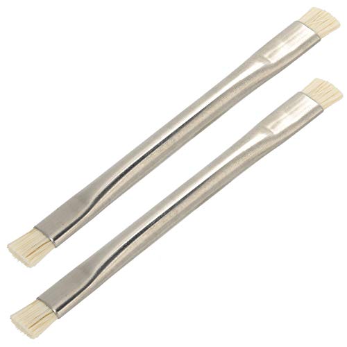 Anti-Static Brush, 2pcs Antistatic ESD Brush Motherboard Cleaning Tools Cleaning Brush Kit for Keyboards, Cell Phone Parts, Computer Fans