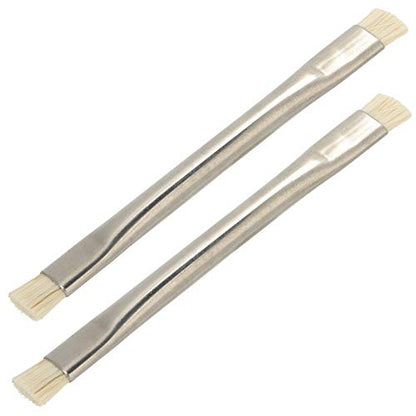 Anti-Static Brush, 2pcs Antistatic ESD Brush Motherboard Cleaning Tools Cleaning Brush Kit for Keyboards, Cell Phone Parts, Computer Fans