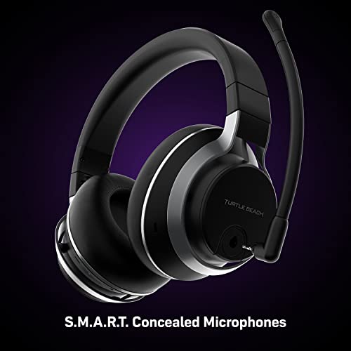 Turtle Beach Stealth Pro Multiplatform Wireless Noise-Cancelling Gaming Headset for PS5, PS4, PC, Mac, Mobile – Swappable Batteries – Black - style: Stealth Pro PlayStation