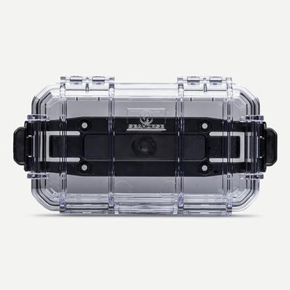 Evergreen 56 Dry Box - EDC Tough Protective Case USA Made for Organization of Cameras, Phones, Camping, Fishing, Hiking, Water Sports (Black + Micro Clip) - color: ~ Black + Micro Clip