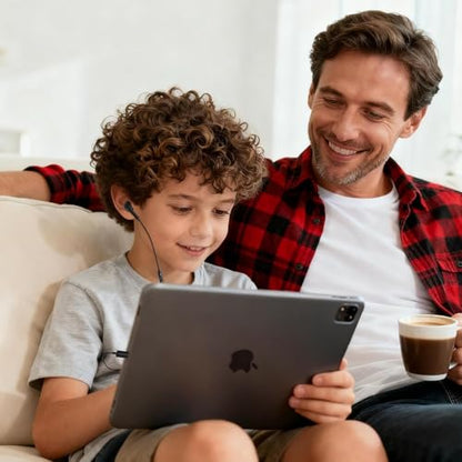 esbeecables USB C 헤드폰 유선, 마이크 및 리모컨 포함 타입 C 이어폰 2팩, 노이즈 캔슬링 인이어 이어버드, 아이폰 17/16/15 프로 맥스, 삼성 S25, 아이패드, 맥북, 픽셀과 호환 (블랙) - color: 블랙.