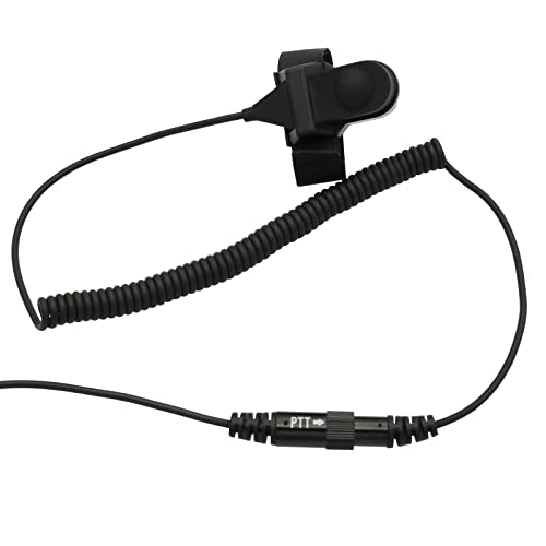 Half/Open Face Helmet Motorcycle Earphone Headphone with Microphone for Midland/Alan Midland/Alan GMRS/FRS GXT/LXT GXT1000VP4 LXT500VP3 GXT1050VP4 2 Two Way Radios 2-pin Jack