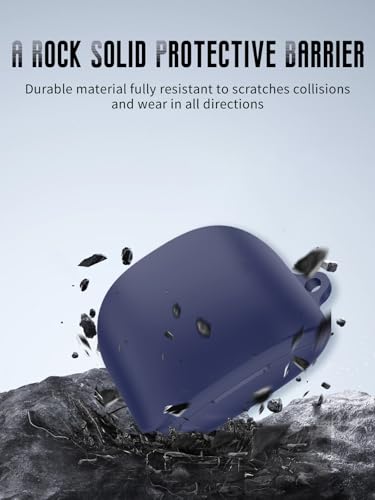 Case for ASUS ROG Cetra in-Ear Earbuds (Dark Blue) - color: Dark Blue, size: In Ear