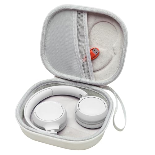 Case for JBL Tune 510BT/720BT/770NC/520BT/520C/670NC Headphone White | Hard Carrying Travel Case for JBL Live 670NC/770NC/680NC/780NC Headphones - color: White
