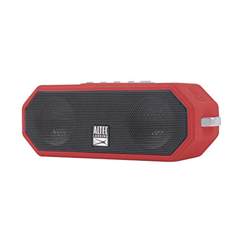 Altec Lansing - Portable Bluetooth Speaker, Waterproof IP67 - color: True Red