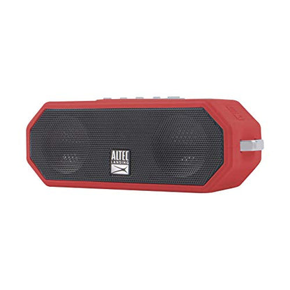 Altec Lansing - Portable Bluetooth Speaker, Waterproof IP67 - color: True Red