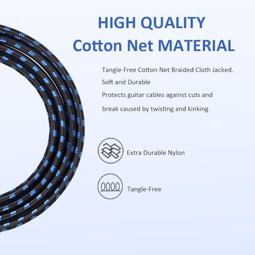 XLR to 1/4 Inch TRS Mic Audio Cable, 25FT XLR 3 Pin Male to Quarter Inch 6.35mm/6.5mm TRS Male Balanced Interconnect Patch Cord for Electric Drum, Saxophone, Effect Pedal, AMP, Power Amplifier - size: 25FT