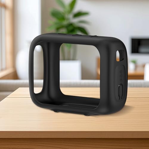 Anti-Collision Silicone Cover Waterproof Soft Anti-Drop Protective Case Anti-Scratch Shell for GO5 Portable Bluetooth Speaker Shockproof Protective Sleeve - color: Black
