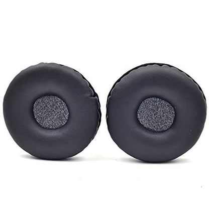 Defean Earpads for Logitech H390/H391/H600/H609/H760 Headphones | Black Ear Pads Cushions with Soft Protein Leather, Noise Isolation Foam