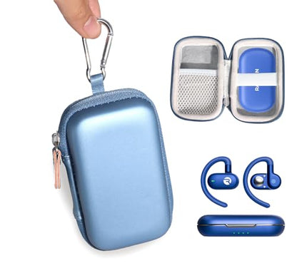 Alltravel Earbuds Case for Raycon Fitness Open Ear Earbuds (Blue) - color: Blue