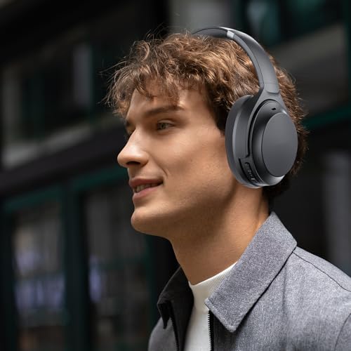 Replacement Ear Pads for Skullcandy Crusher Wireless/Evo/ANC Hesh 3/EVO/ANC and Venue ANC Headphones, Ear Pads Cushions, Headset Ear Covers with Soft Protein Leather, Noise Isolation Foam, Grey - color: Grey