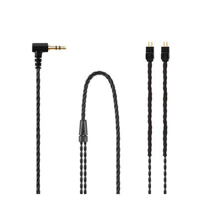 SOUNDLINK 2Pin Earphone Cable Wire for in-Ear Monitor Fits for 1964 w4r um3x es3 es5 - Black - color: Black