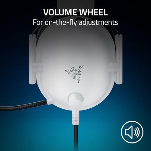 Razer BlackShark V2 X Wired PlayStation Gaming Headset, White - color: White, size: 3.5 mm (Pack of 1), style: PlayStation