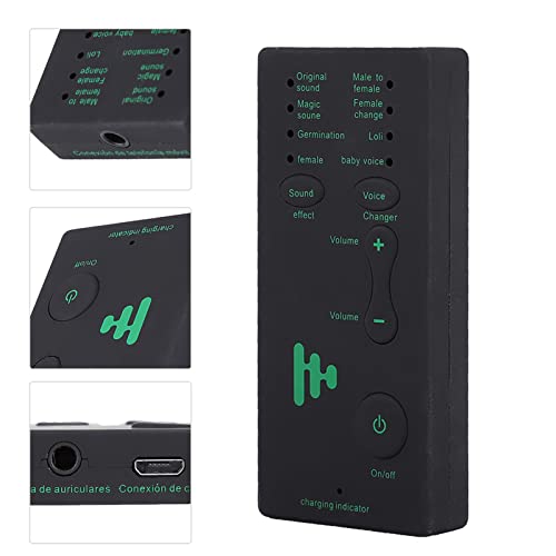Portable Mini Voice Changer Live Broadcast Sound Card for Mobile Phone PC p0 s4 ps 5 and More , External Sound Card , No Drivers Needed , External Sound Card Audio Card Audio Card Live Card Phone Card