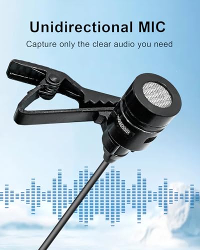 Lavalier Lapel Microphone Compatible with Shure KCX, PGX, BLX, SLX, GLX, ULX, QLX, FP, L1, LX1, SC1, U1, UC1, UT1, T1 Wireless Transmitter Unidirectional Condenser Mic (Mini XLR TA4F 4 Pin Plug) - size: Mini XLR TA4F 4 Pin Plug (Shure)