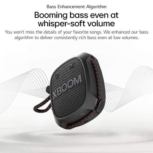 LG XG2T XBOOM Go Wireless Speaker with Powerful Sound and up to 10 HRS of Battery
