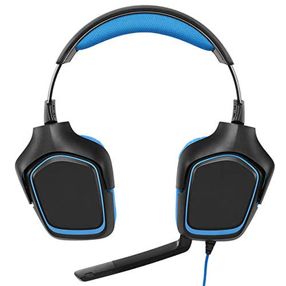 Geekria Mesh Fabric Headband Pad Compatible with Logitech G930, G430, F450 Headphones, Replacement Band Repair Part (Blue). - color: Blue