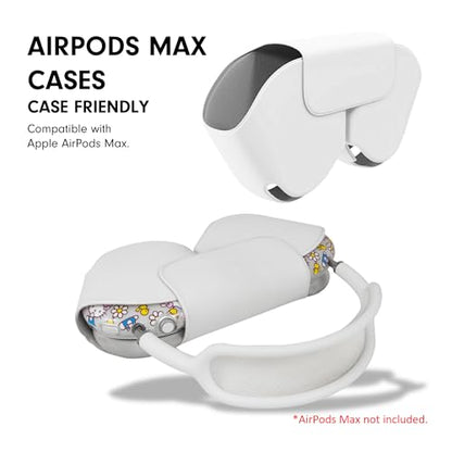Sonix x Sanrio Protective Case for AirPods Max 2 & 1 | Stylish Hard Shell Ear Cup Covers | Hello Kitty Pink Bows - color: Hello Kitty Pink Bows