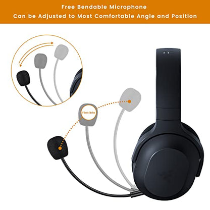 Barracuda X Mic for Razer Barracuda X Wireless Gaming Headphone, Detachable | 3.5mm Noise Cancelling Microphone for Xbox One, PS4, PS5, PC