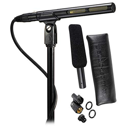 Audio-Technica (2) AT875R Shotgun Condenser Microphones Ideal for Video Production and Broadcast Audio Acquisition