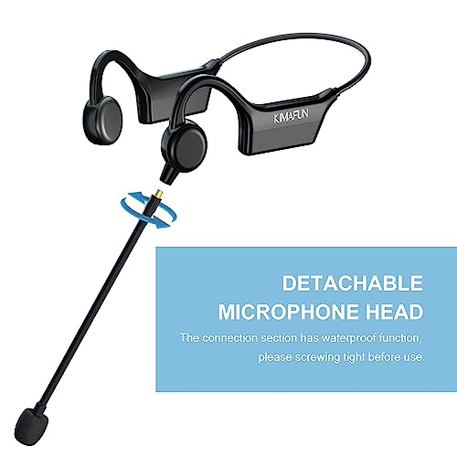 KIMAFUN 2.4G Fitness Headset Wireless Microphone, IP67 Waterproof | Sweatproof for Water Aerobics, Swimming Coach, Fitness Instructor, Yoga, Spinning, Training, Teaching, Speakers, GWP91 - size: GWP91(1TX+1RX)