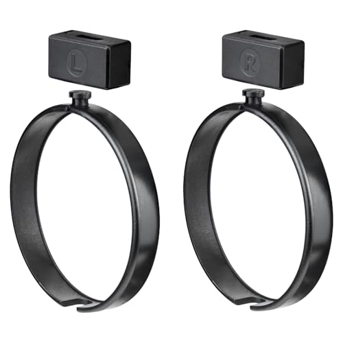 SOULWIT Headphones Broken Hinge Swivel Fix Linking Connectors Repair Kit for Jabra Evolve 65/40/30/20 Headsets (Wired Only), Replacement Joints for Headband Side Cover Slider Accessories - Black