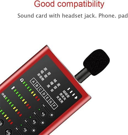 Black 4 Pole Mini Portable Microphone Jack 3.5mm Aux 4 Pole/ 3 Pole Karaoke Mic for Recorder Mobile Smart Phone Computer Laptop Multipurpose, Condenser Microphones